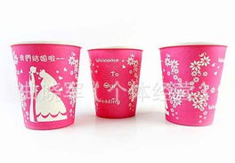 婚庆纸杯 一次性水杯中的婚礼美学与现货优惠攻略